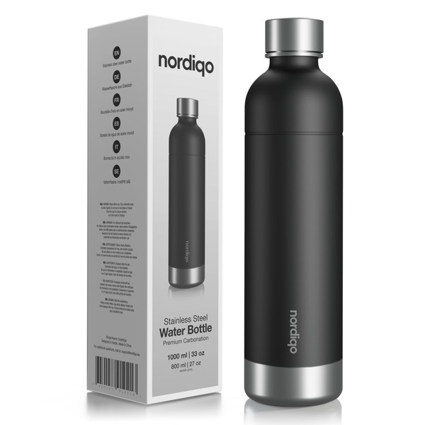 Nordiqo Premium 33 oz Stainless Steel Bottle - Compatible with