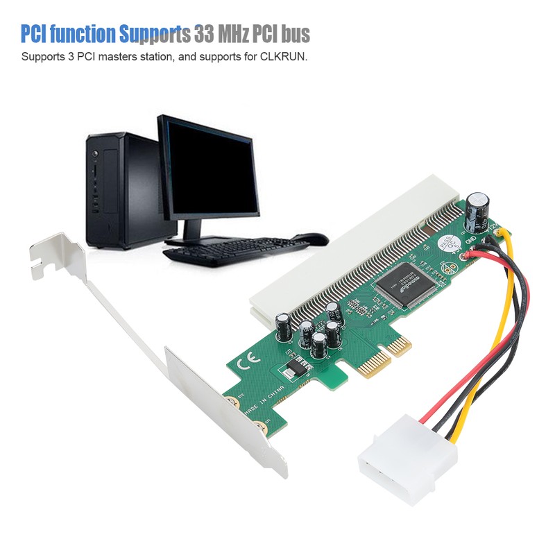 ST41 PCI E x1 to PCI 2.5GHz Adapter Board ASM1083