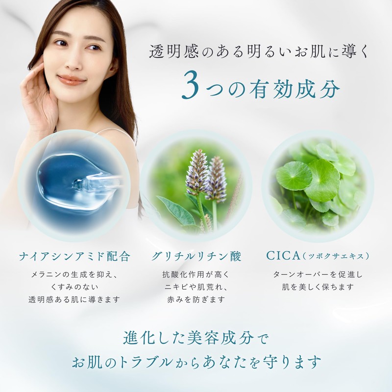 Lucca Moisture Lotion, Moisturizing, Dry Skin, Sensitive Skin, Niacinamide, CICA