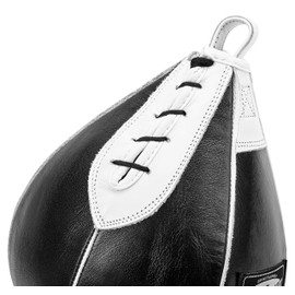 Professional Leather Boxing Ball Medium Black / Leather Speedball in 6 Elements Design