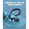 EUQQ Cuffie Bluetooth Sport, senza fili con tecnologia Bluetooth 5.3,