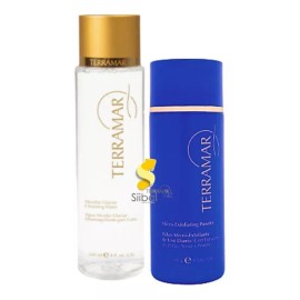 Terramar Set Exfoliante Y Agua Micelar Terramar Extractos Naturales
