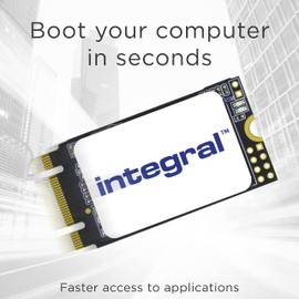 Integral 1TB M.2 SATA III 2242 Internal SSD, up to 530MB/s Read 475MB/s Write
