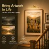 TANBABY Rechargeable Picture Light for Wall, Motion Sensor, Gold, 1
