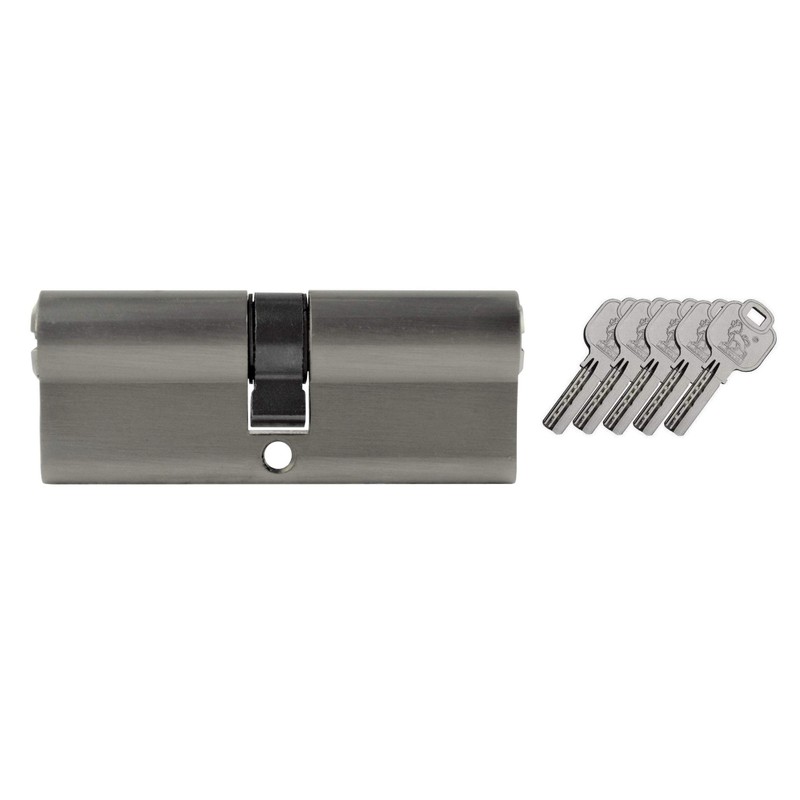 Profile Cylinder 90 mm 45/45 Single Locking Emergency and Danger