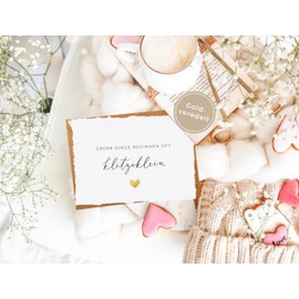 Joli Coon Announcing Pregnancy – Big Things Often Start Small – Hand-torn A6 with Natural Envelope and Wax Seal