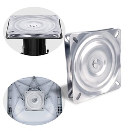XinKunmarine Boat Seat Swivel, 316 Stainless Steel Seat Swivel Plate, 7" x 7" Seat Base for Boat Seat,Bar Stool Swivel Bracket,Chairs Swivel Chair Base Replacement for Bass Boat,Jon Boat