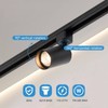 Hiiglxii Plug in Track Lighting with Power Cord, 8 Light