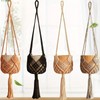 Outdoor Plant Hanger Macrame – Boho Macrame Plant Hanger For