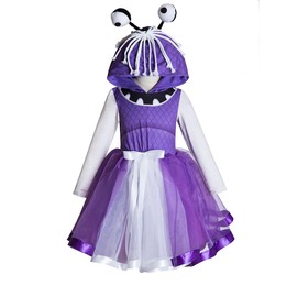 Ruikajia Toddler Monster Inc Boo Costume Costume girls tutu dress tutus for birthday 4 Years