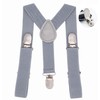 WannGe Kids Y-Shape Suspenders - Adjustable Comfortable Braces for Boys