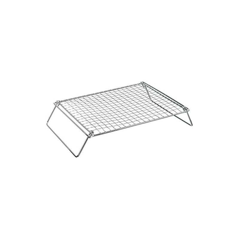 パール金属 焼き 網 足付 角型 焼きやきクック H-6563