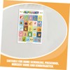 DOITOOL 12 Sheets English Learning Posters for Vibrant Educational Charts
