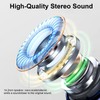 Bluetooth 5.4 Headphones, 2025 Wireless Earbuds 3D Hi-Fi Stereo Bass