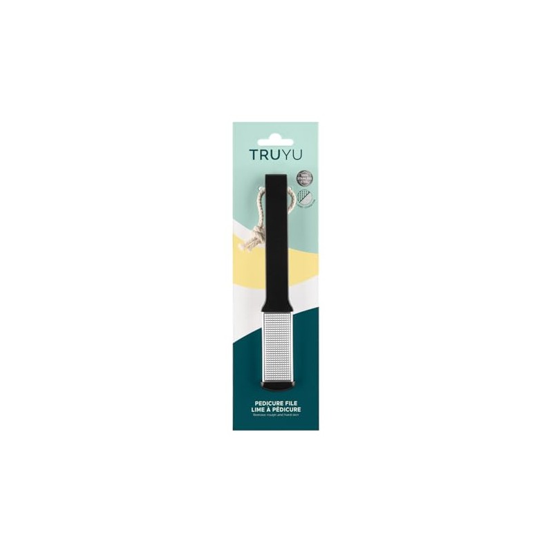 Truyu - Lima de Pedicura de Acero Inoxidable Premium de