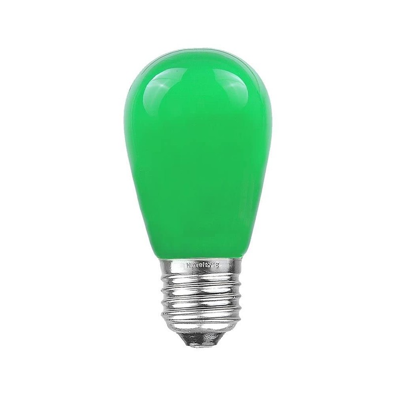 Novelty Lights 25 Pack S14 Outdoor Patio Edison Replacement Bulbs,