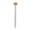 Oak 40mm Poly Top Pins (Pack of 50) UPVC Nails