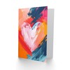 Artery8 Valentines Day Greeting Card Love Heart Oil Painting No