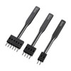 Colcolo Prong Punch Set Leathercraft Punching Devices High-strength Round Hole