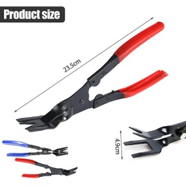 Plastic Rivet Pliers, Door Trim Pliers for Removing Clips, Practical Rivet Removal Tool, Easy to Remove Trim, Upholstery Clips and Fasteners