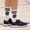 ChalkTalkSPORTS Volleyball Performance Crew Socks - Classic Ball - White