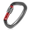 [通拓商品]24KN Non-locking Straight Gate Carabiner 25KN Twist Gate Carabiner Heavy
