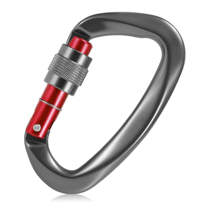 [通拓商品]24KN Non-locking Straight Gate Carabiner 25KN Twist Gate Carabiner Heavy