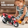 1:12 Scale Alloy Motorcycle Model Realistic Motorcycle Model Kids Moto