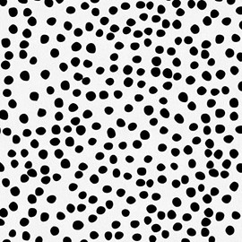 Jeweluck Black and White Peel and Stick Wallpaper Dot Contact Paper 17.7inchÃ78.7inch Modern Dot Wallpaper Self Adhesive Removable Wallpaper Stick and Peel Decorative Wallpaper for Bedroom Vinyl