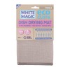 White Magic Eco Cloth Dish Drying Mat Multi Colour Options