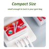 JOUGE Mini Brushes-Disposable Toothbrushes Portable for Work or Trave 20