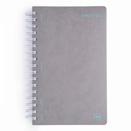 H&P Notebook Spacious Medical History and Physical Notebook (8.5" x 5.5") 110 Templates Minimalist Leather Cover