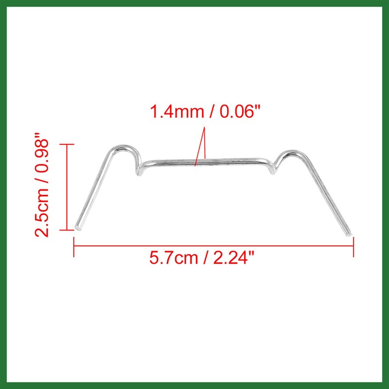 Motoforti Universal Replacement Motorcycle Spring Clip for Headlight 10pcs Long-lasting