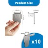 (ApeBest) 10 Canvas Hangers for Drywall Claw Hooks: Heavy Duty