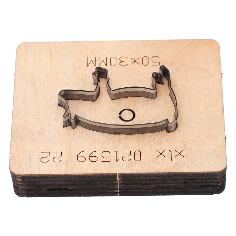 Leather Cutting Die Pig Shape Mould Punch Cutter Craft Tool