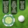JISRKP Golf Ball Marker, Golf Marker, Golf Ball Markers for