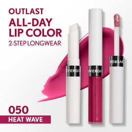 COVERGIRL Outlast All-Day Lip Color With Topcoat, 050 Heat Wave