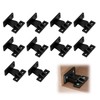 10 X Keku Push in Plinth Fasteners Fittings Press Fit