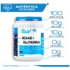 Blu-e Supplements BCAA'S + Glutamin Fórmula 0% Carbohidratos y Grasas