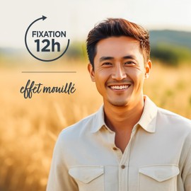 Naturé Moi - Moist Effect Styling Gel - Non Greasy, Non Sticky - Lasts 12 Hours - All Hair Types - 97% Natural Origin - Organic Barley - 150ml - Recycled Tube - Made in