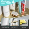 Corner Shower Shelves, 10” Recessed Tile Shower Shelf Brushed Golden,