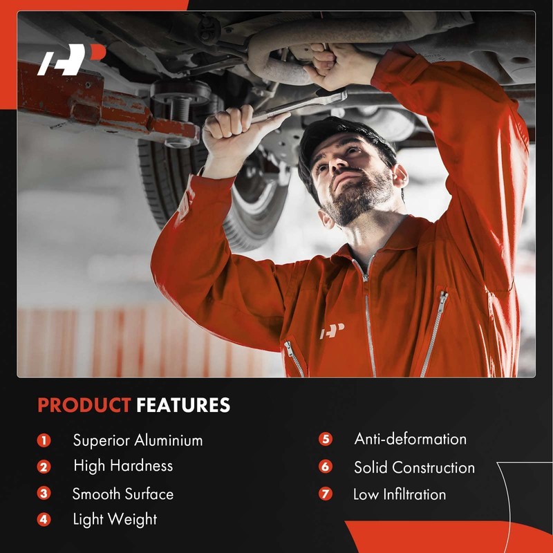 A-Premium Upper Engine Oil Pan Sump with Drain Plug Compatible