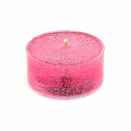 24 Pack of WATERMELON Scented Mineral Oil Based Gel Candle Tea Lights 8 Hours Each By The Gel Candle Company