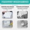 Cinta Adhesiva Aluminio Butilo Impermeable Con Cuchillo 10m