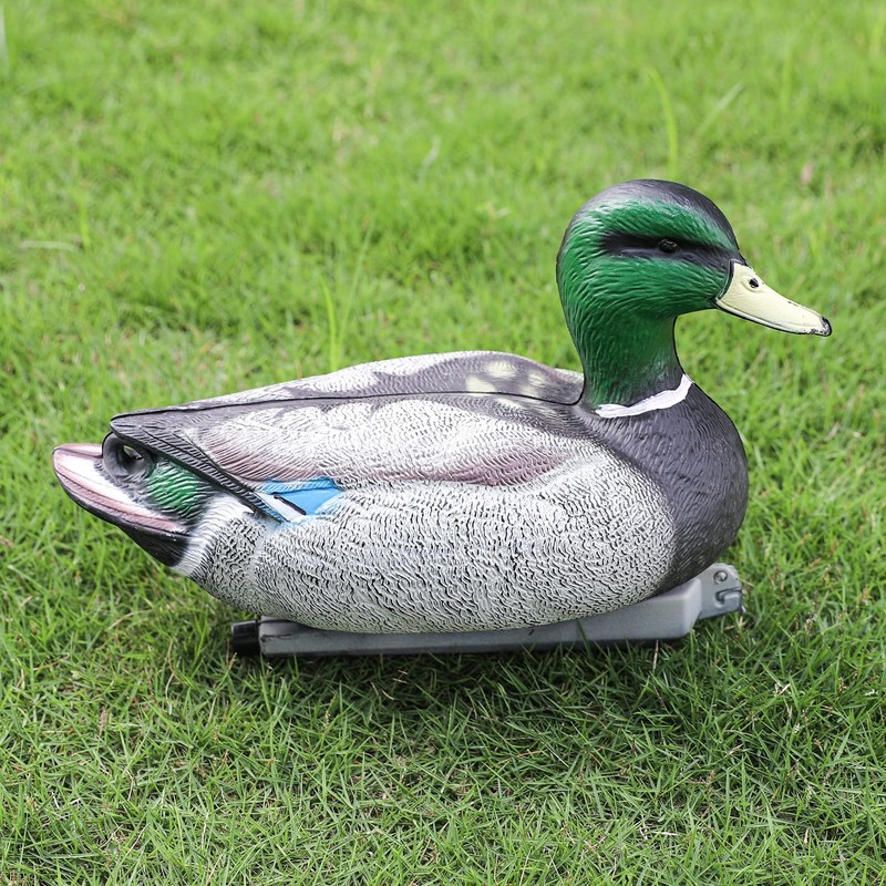 Cifavor Realistic Plastic Mallard Duck Decoy, Floating Hunting Decoy for
