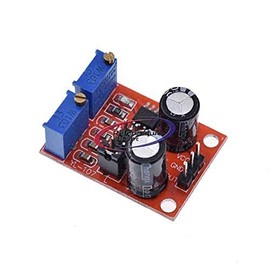 5pcs DC5-15V 4.2V V-PP to 11.4V V-PP NE555 Pulse Frequency Duty Cycle Adjustable Generator Module Square Wave Rectangular Wave Signal Generator