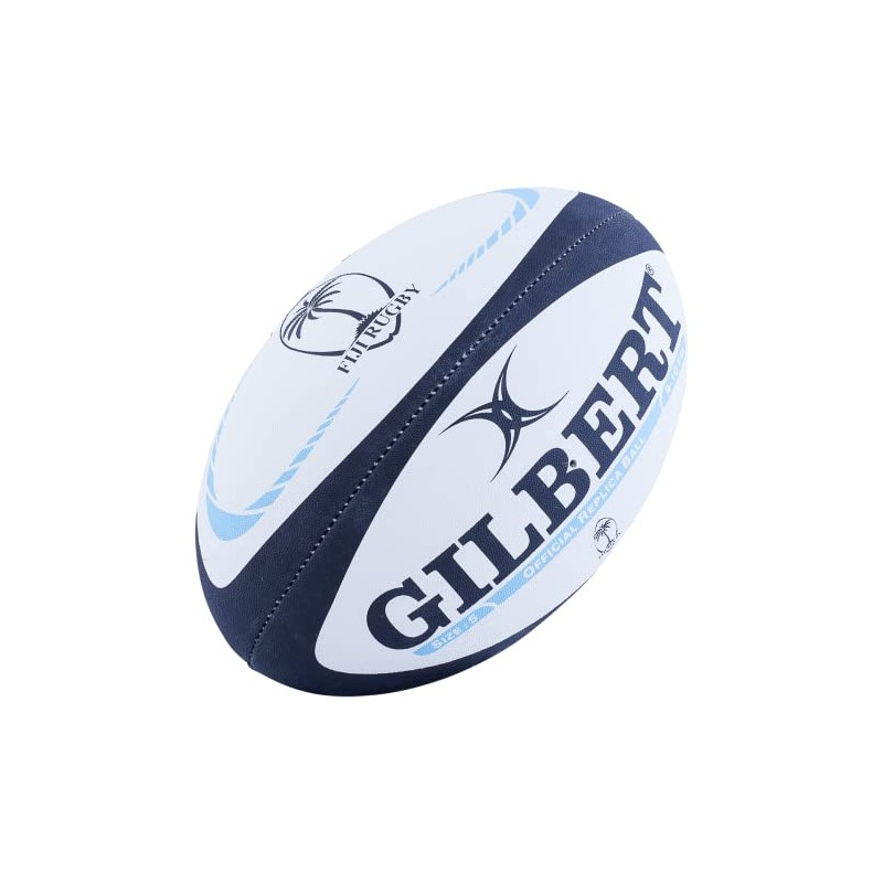 Gilbert Unisex's Fiji Replica Ball, Multi-Colour, Size 5