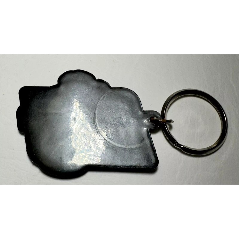 Miller Genuine Draft Beer - Soft Rubber Keychain- In Original