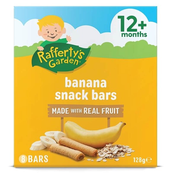 Rafferty's Garden Fruit Snack Bar Banana (12M+) 128g