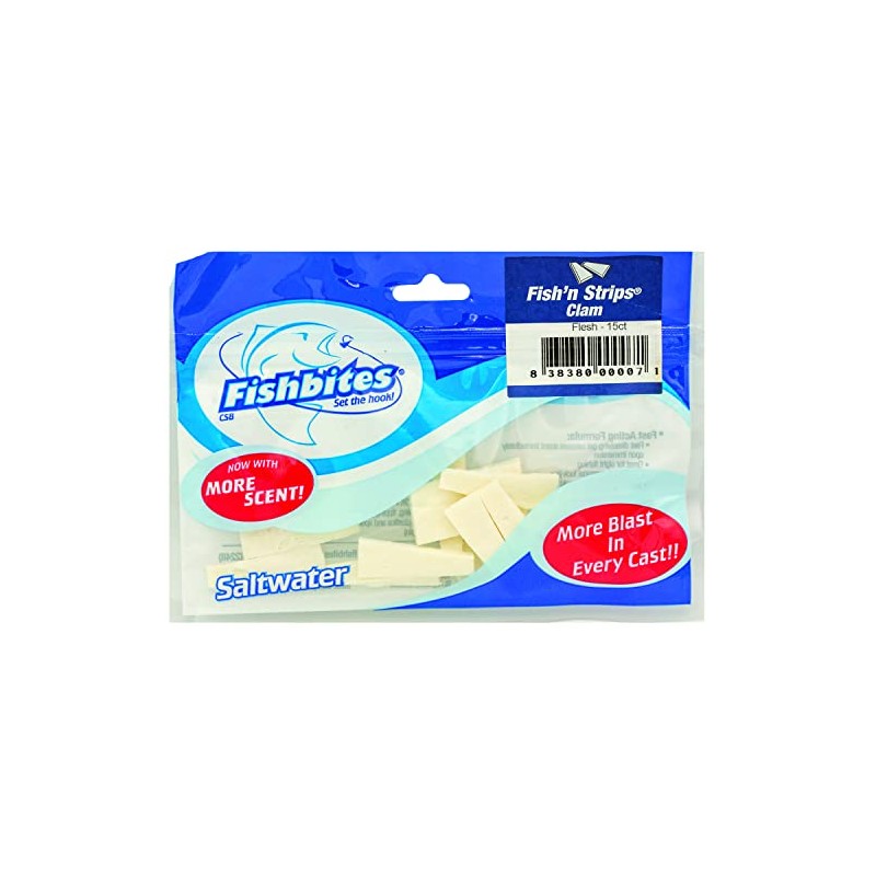 FishBites Fish'n Strips - Clam (Flesh)
